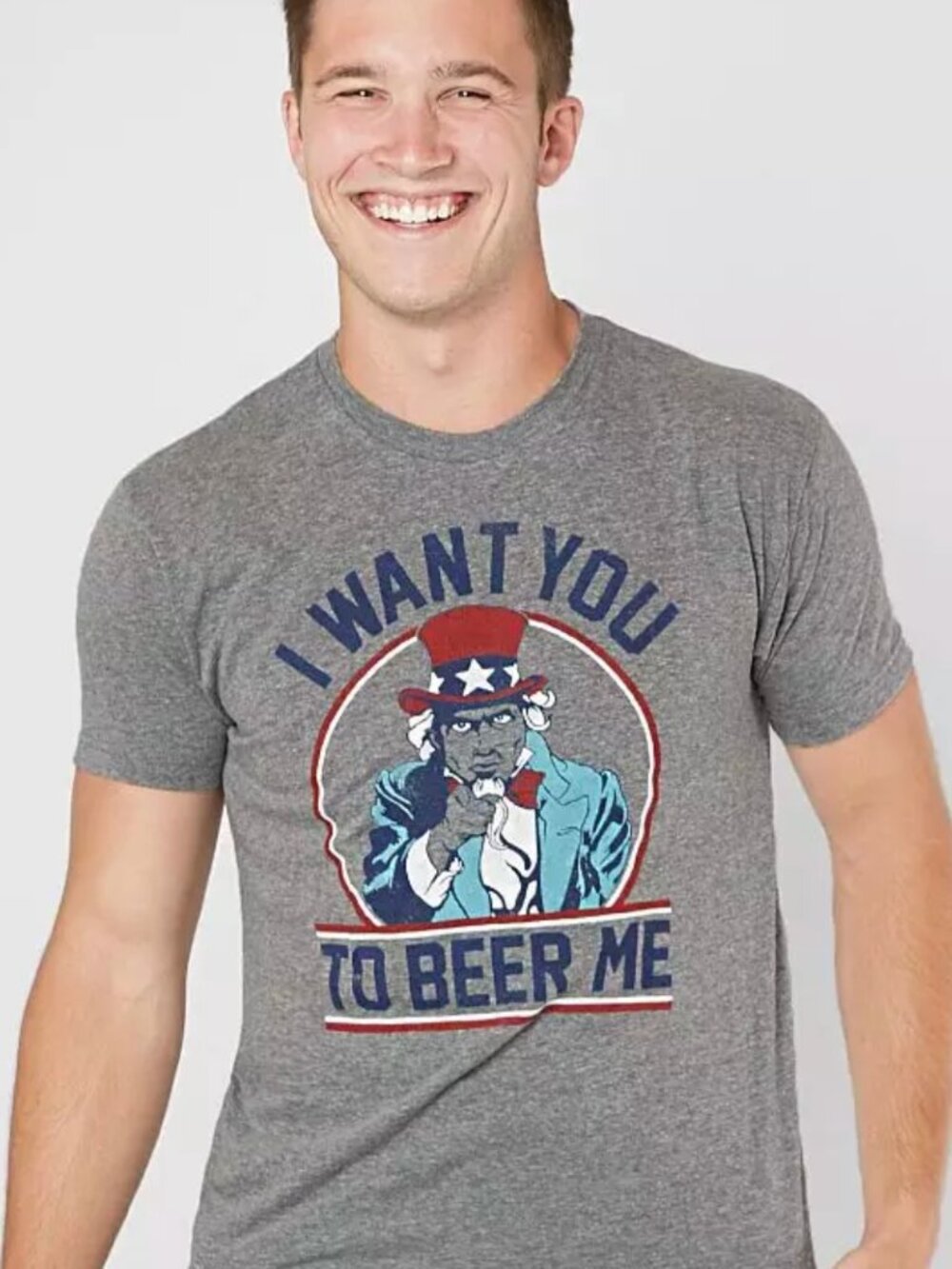 4th of July I WANT YOU TO BEER ME t-shrit